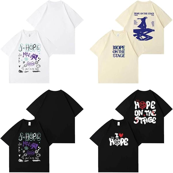 Amazon | [NOWAYSKY] Tシャツ J-HOPE 半袖 綿製 メンズ